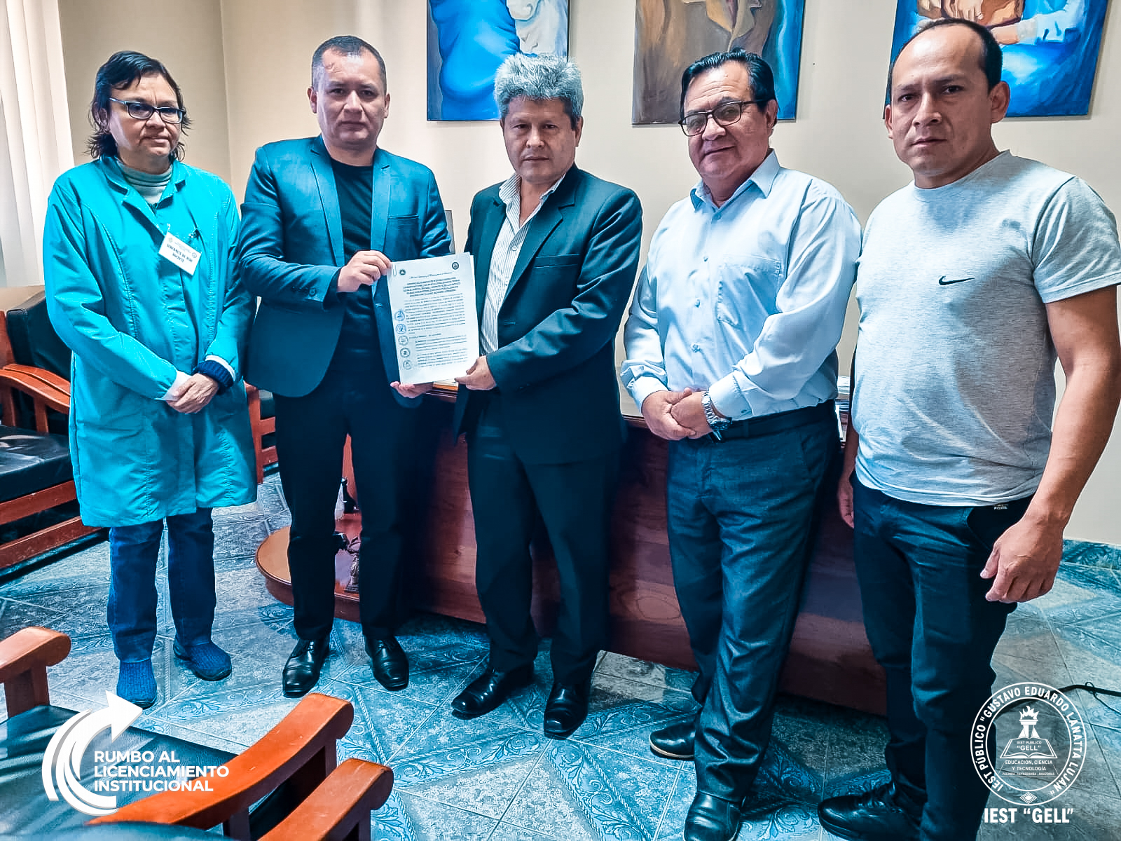 El IESTP “Gustavo Eduardo Lanatta Luján” y Hospital Regional Virgen de Fátima fortalecen la formación profesional de los estudiantes de Enfermería Técnica 🤝🏻